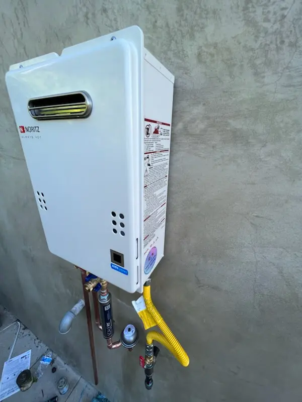 Tankless water heater installation for East Moline homes